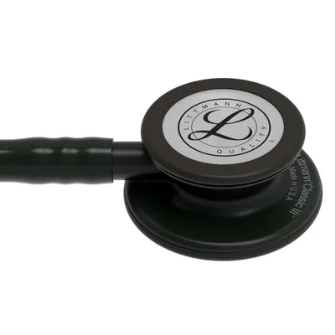 3M™ Littmann® Classic III™ Stetoskop 5803, Siyah Seri Dinleme Çanı, 27 inç, Siyah Hortum