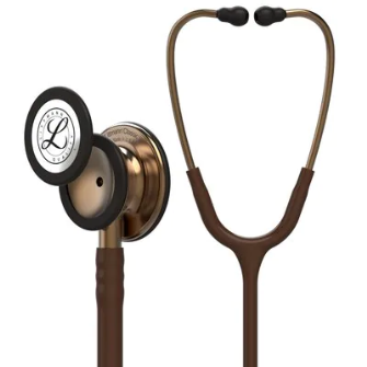 3M™ Littmann® Classic III™ Stetoskop 5809, Bakır Yüzey Dinleme Çanı, Çikolata Hortum