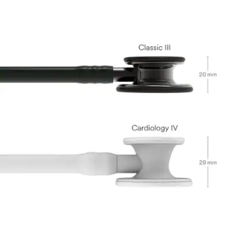  3M™ Littmann® Classic III™ Stetoskop 5811, Mat Yüzey, Siyah Hortum
