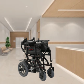 JT-110 Katlanır Akülü Tekerlekli Sandalye