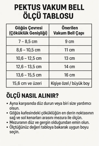 Harmnoy Bell Vakum Pektus Cihazı